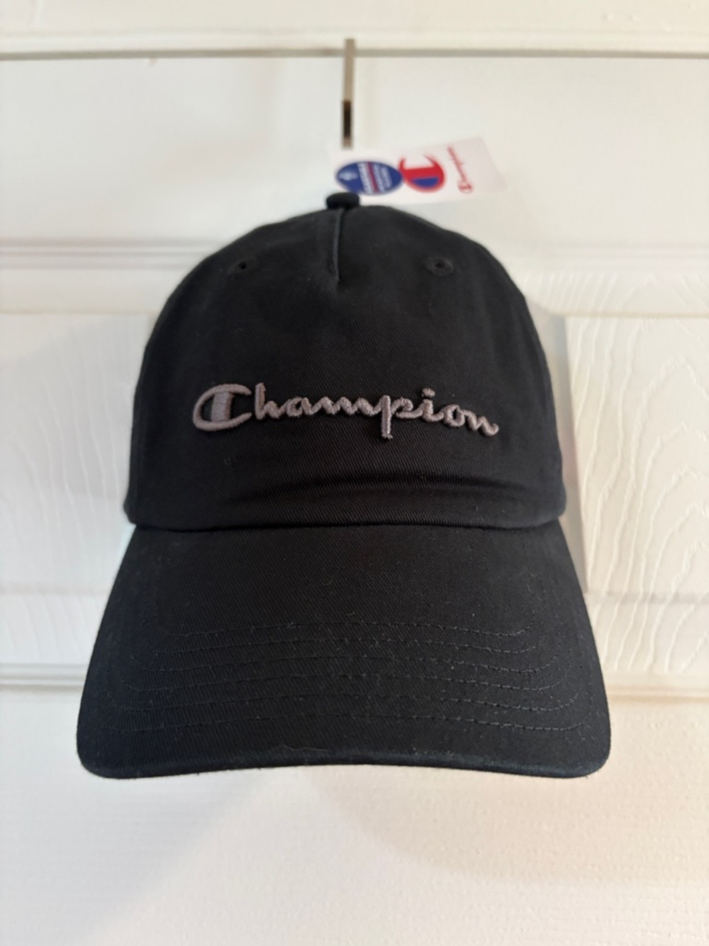 Champion Black Baseball Cap